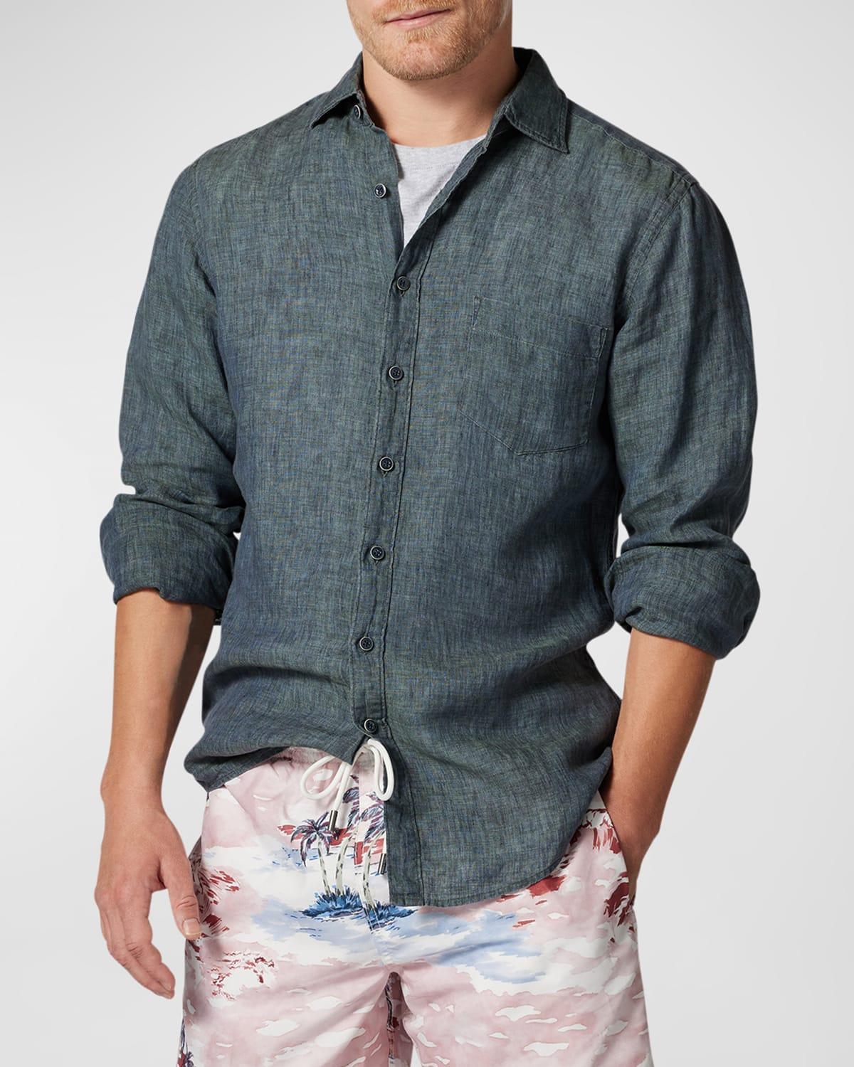 Mens Coromandel Textured Shirt Product Image