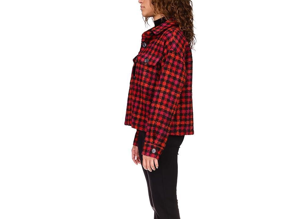 Sanctuary The Shacket (Roller Plaid) Women's Clothing Product Image