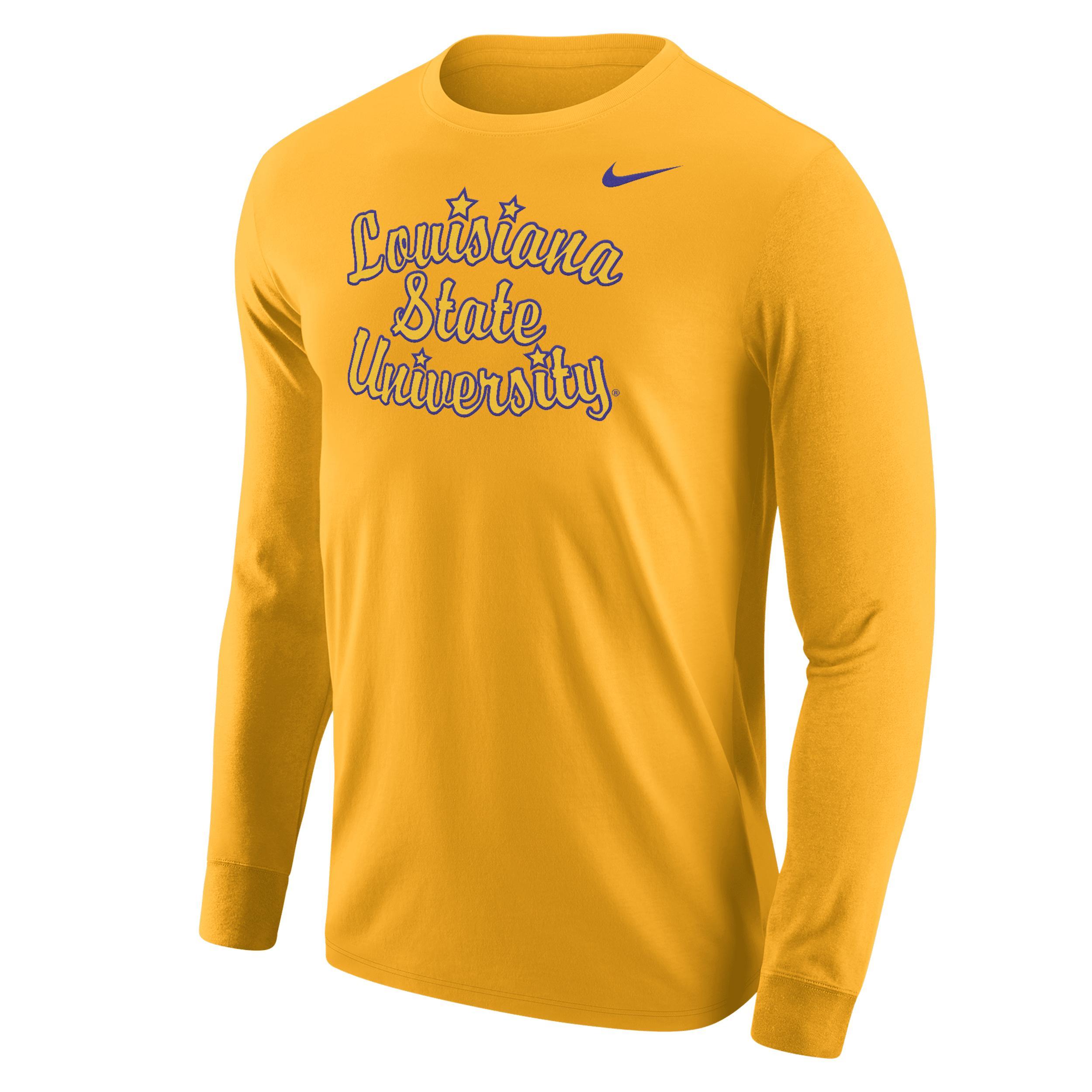 LSU Nike Men's College Long-Sleeve T-Shirt Product Image