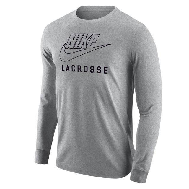 Nike Men's Swoosh Lacrosse Long-Sleeve T-Shirt Product Image