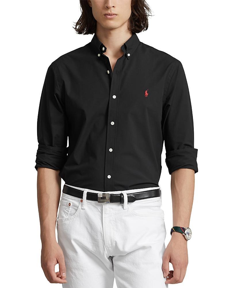 Polo Ralph Lauren Slim Fit Long Sleeve Poplin Button Down Shirt Product Image