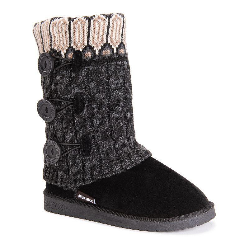 MUK LUKS Cheryl Womens Slipper Boots Product Image