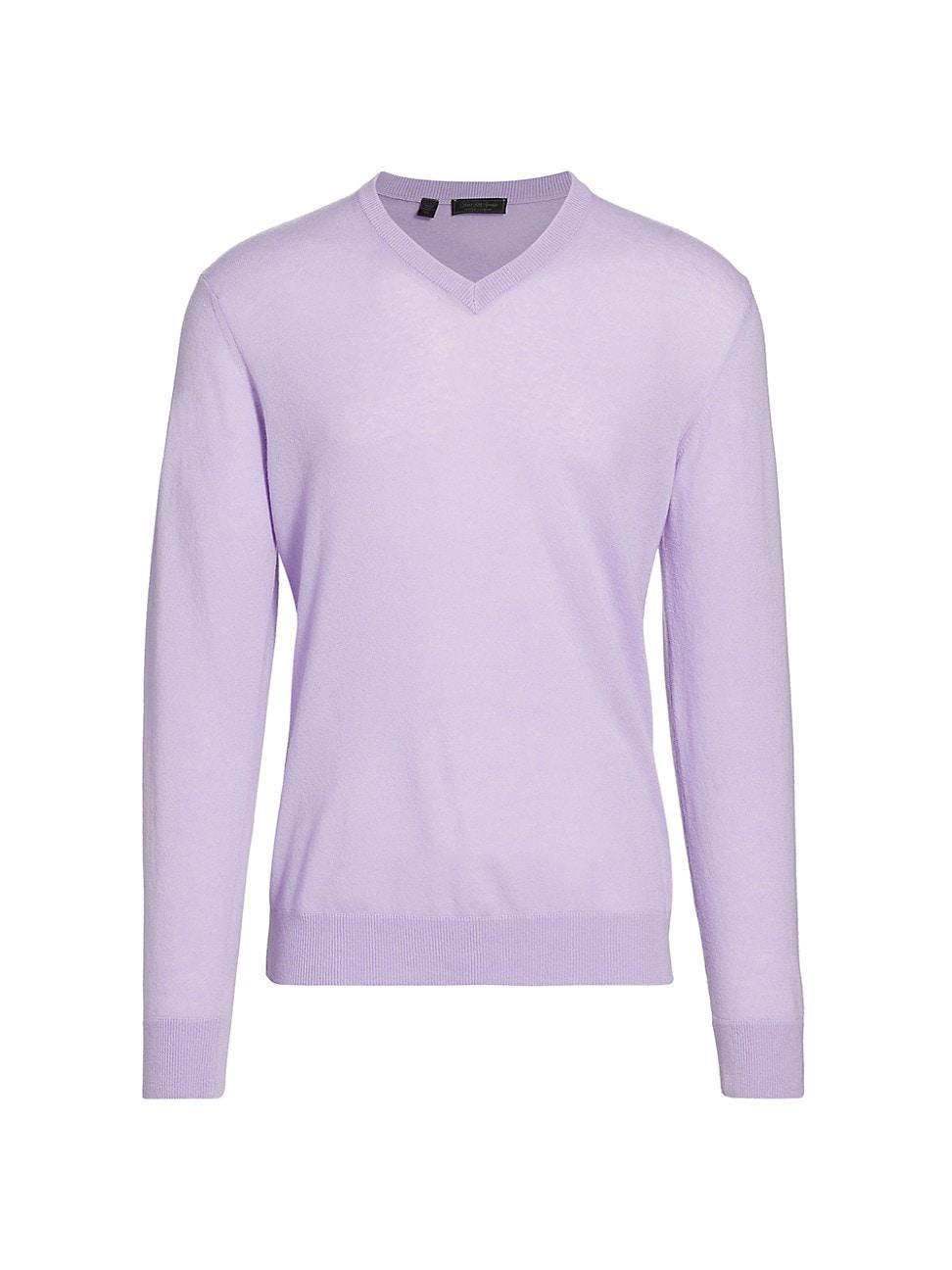 Mens COLLECTION Cashmere V-Neck Sweater Product Image