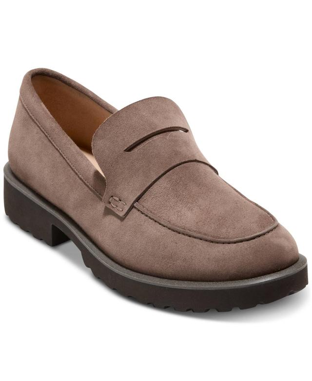 Womens Geneva Leather Loafers Product Image