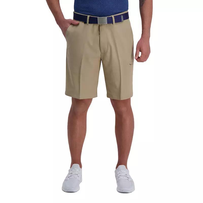 Big & Tall Haggar The Active Series Slim-Fit Flat-Front Utility Shorts, Mens Green Product Image