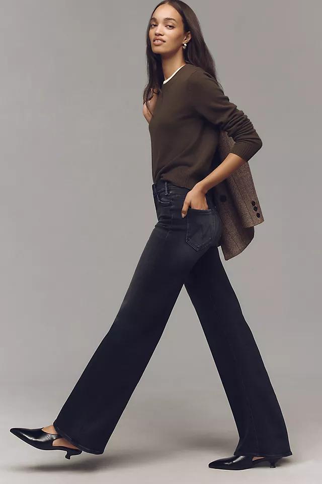 MOTHER The Hustler Roller Sneak High-Rise Wide-Leg Jeans Product Image