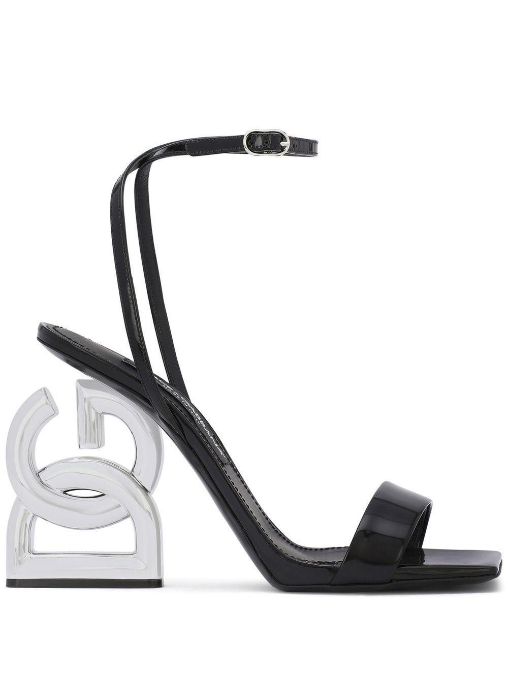 3.5 105mm patent leather sandals Product Image