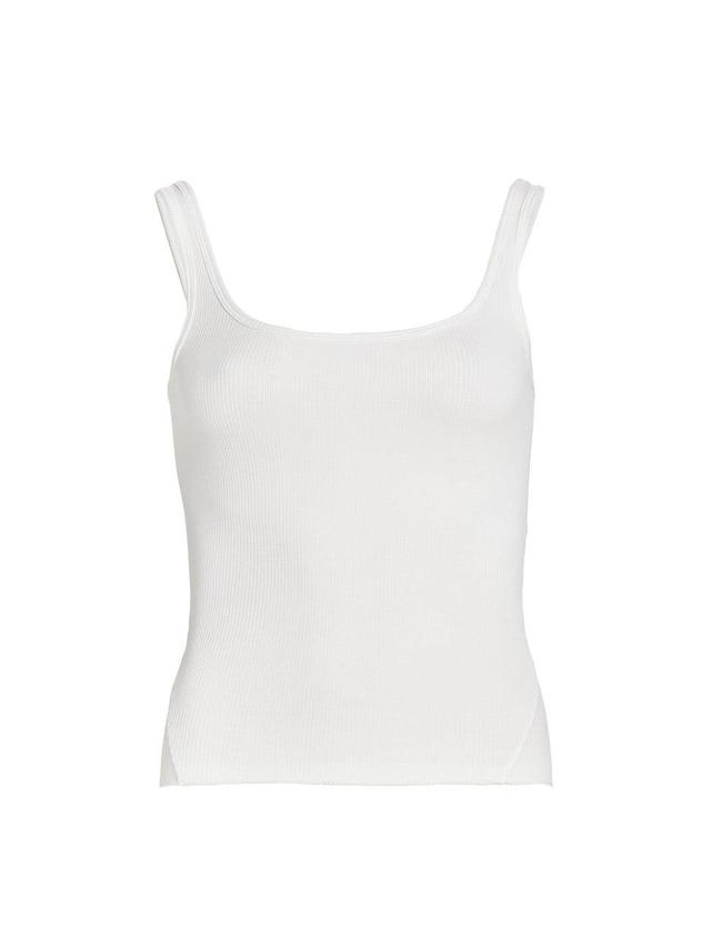 Womens The Essential Rib Scoop Neck Tank Product Image