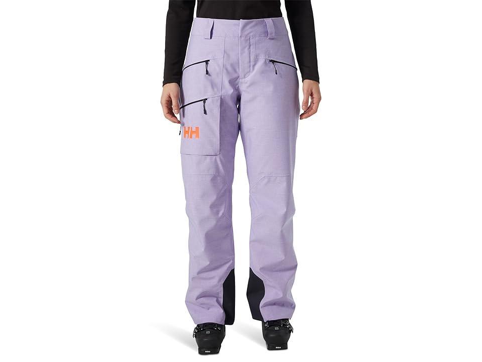 Helly Hansen Powderqueen Pants (Heather) Women's Clothing Product Image