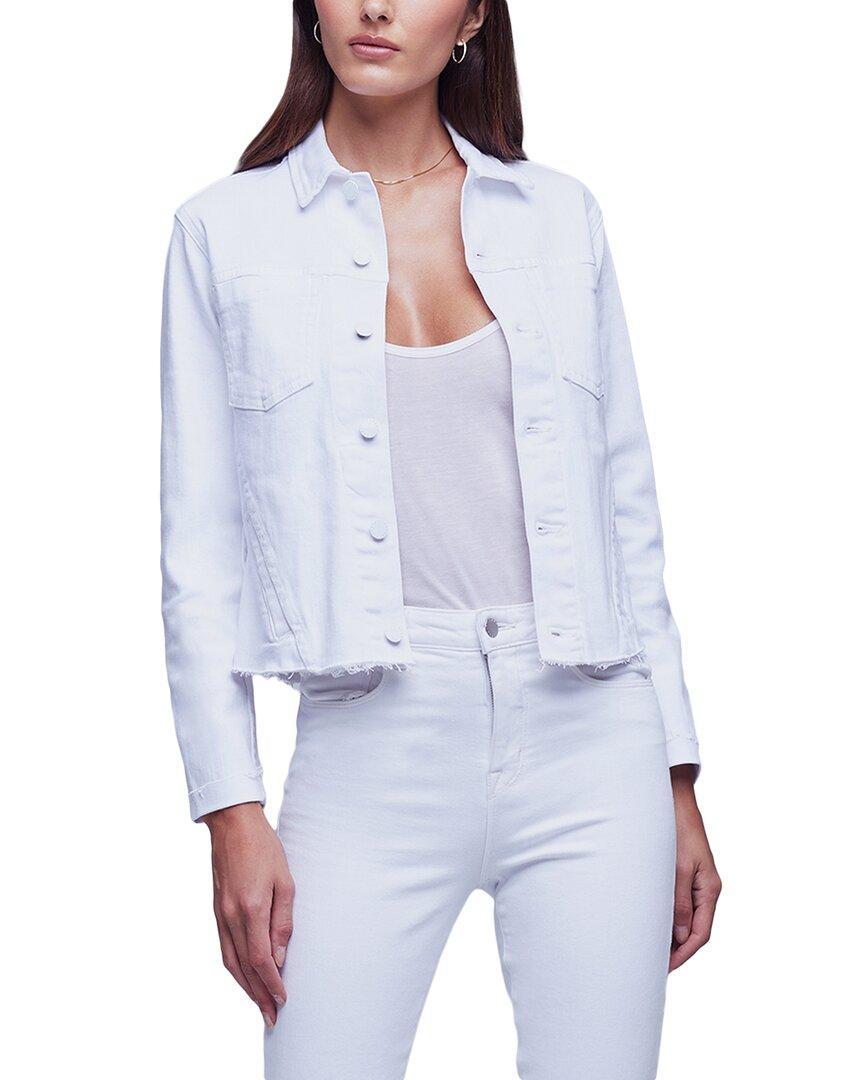 L'agence Janelle Jacket In White Product Image