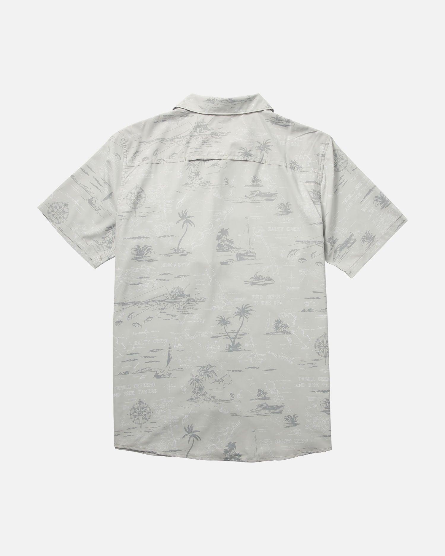 Seafarer Light Grey S/S Tech Woven Male Product Image