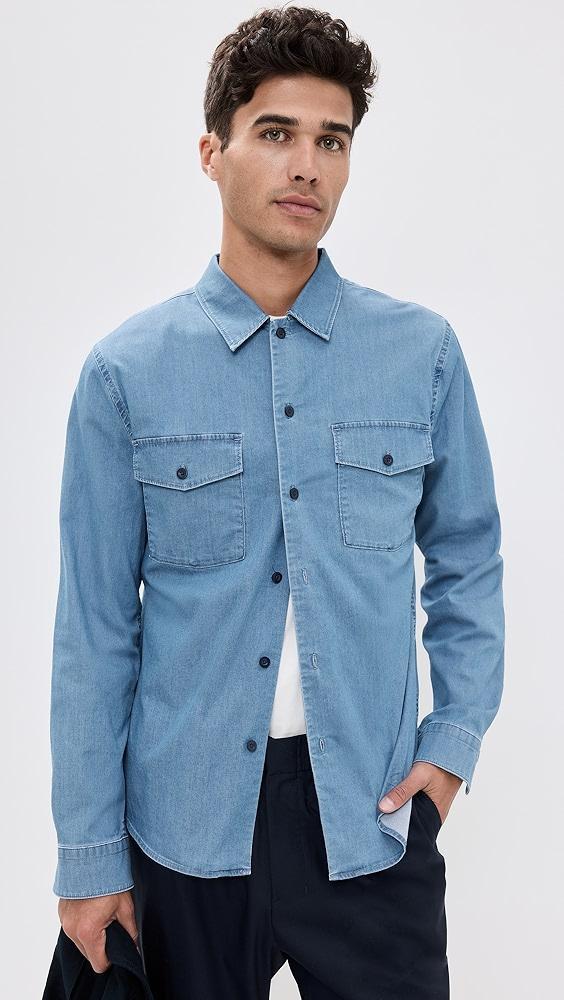 Vince Double Patch Pocket Shirt | Shopbop Product Image