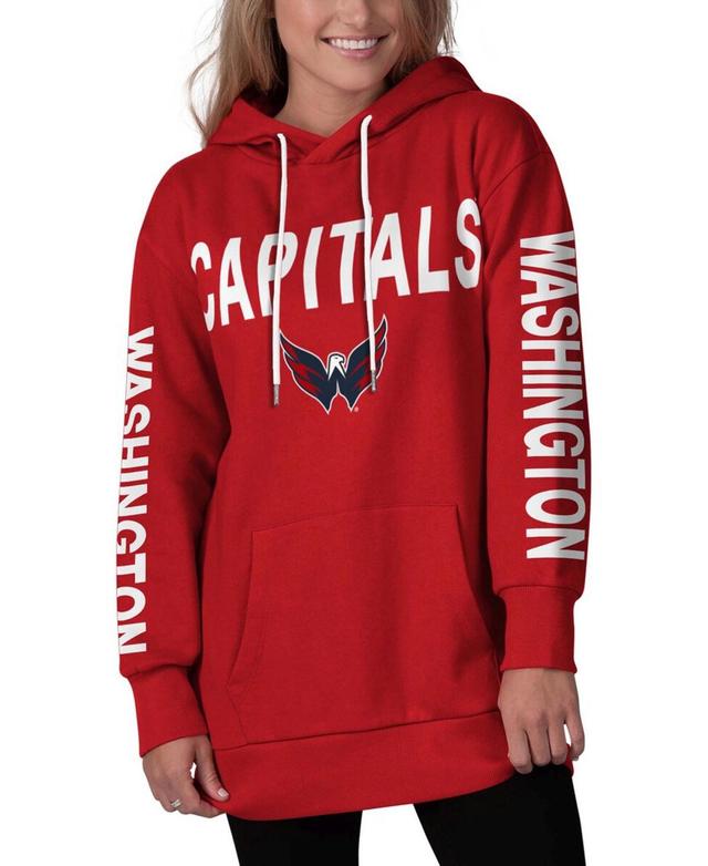 Womens G-III 4Her by Carl Banks Washington Capitals Extra Inning Pullover Hoodie Product Image