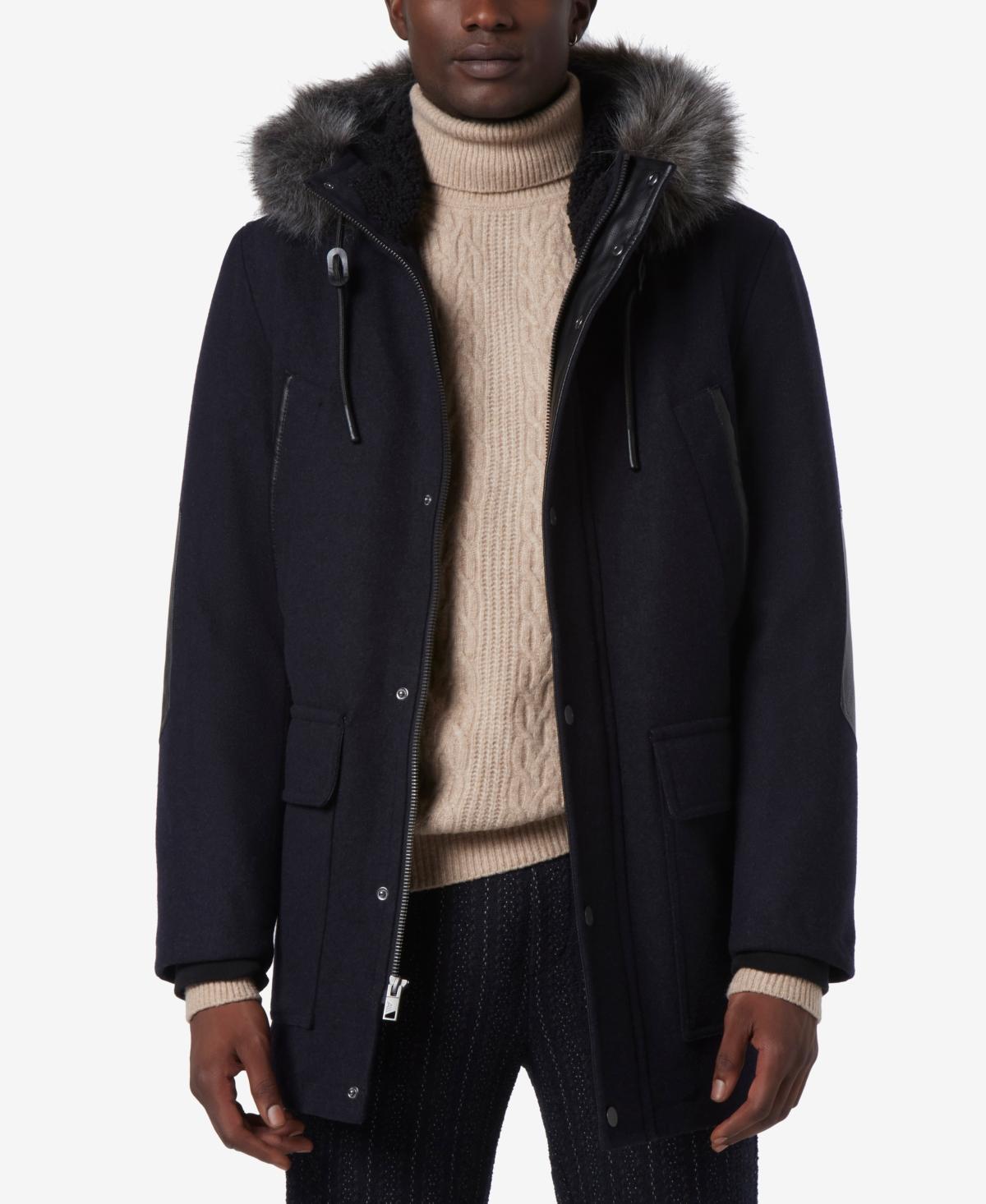 Andrew Marc Dawson Water Resistant Jacket with Faux Fur Trim Product Image