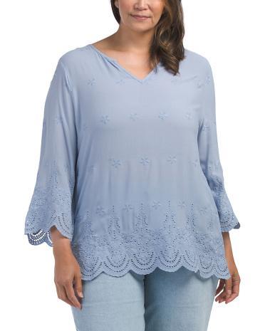 Plus Tunic Top for Women Product Image