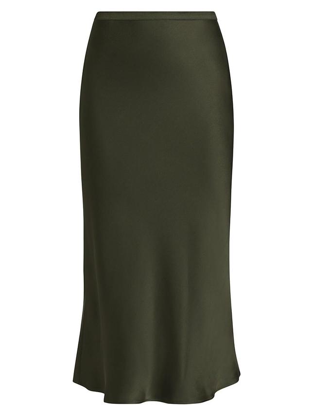 Womens Bar Silk Skirt Product Image