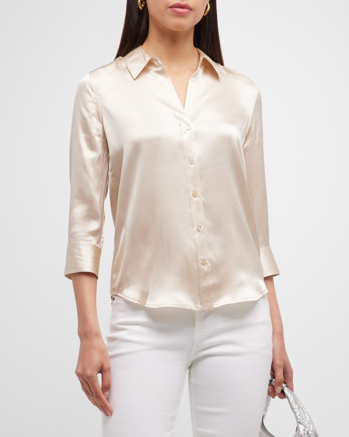 L'AGENCE Dani Blouse Size L, M, XL, XS. Product Image