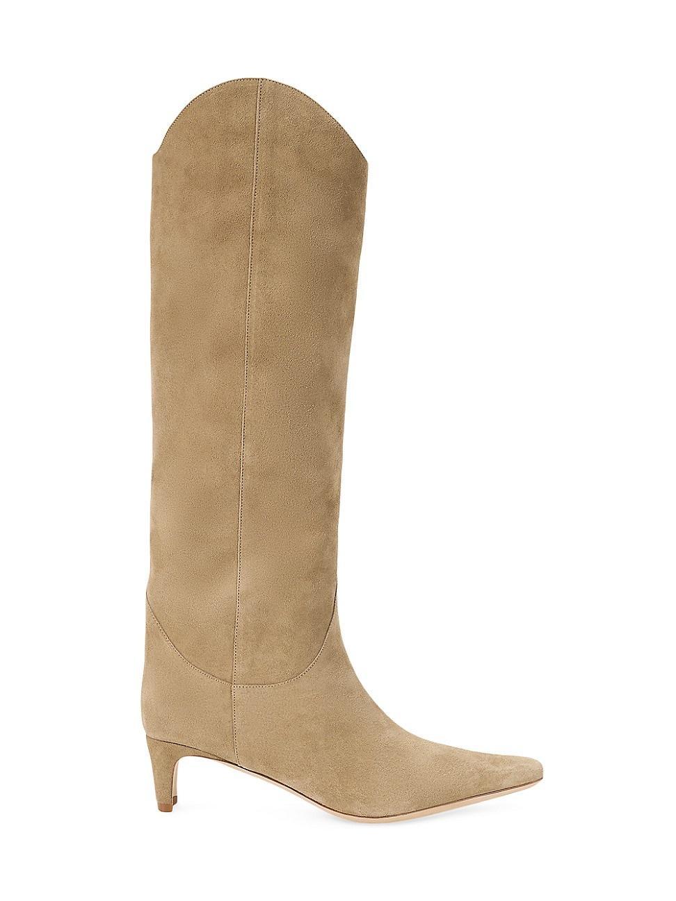 Womens Wally 55MM Suede Boots Product Image