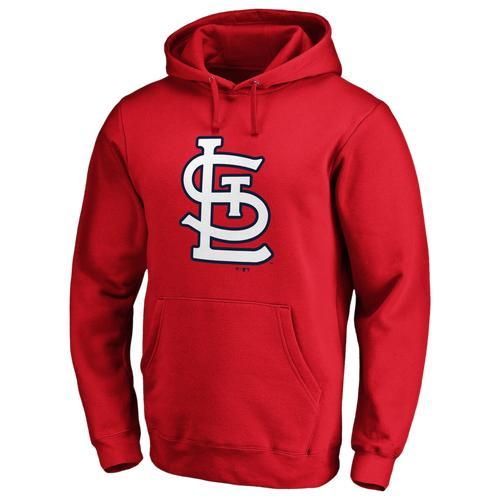 Fanatics Mens St. Louis Cardinals Fanatics Rockies Official Logo Pullover Hoodie - Mens Product Image