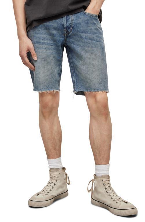 AllSaints Switch Cutoff Denim Shorts Product Image