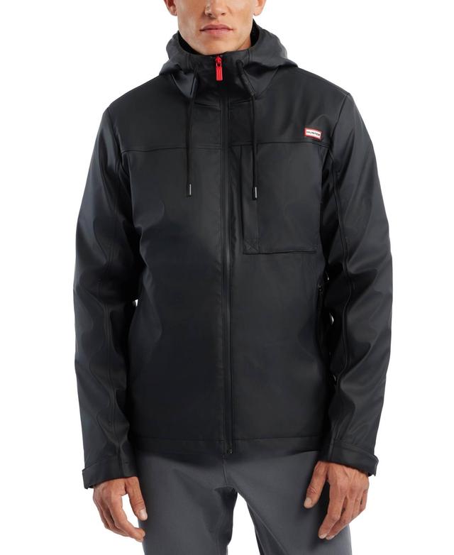 Hunter Mens Mill Hooded Waterproof Jacket Product Image