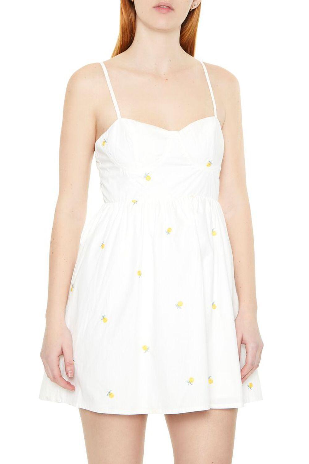 Embroidered Floral Bustier Mini Dress | Forever 21 Product Image