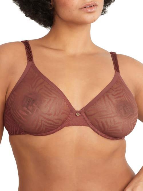 Womens Graphic Allure Molded Mesh Underwire Bra Product Image