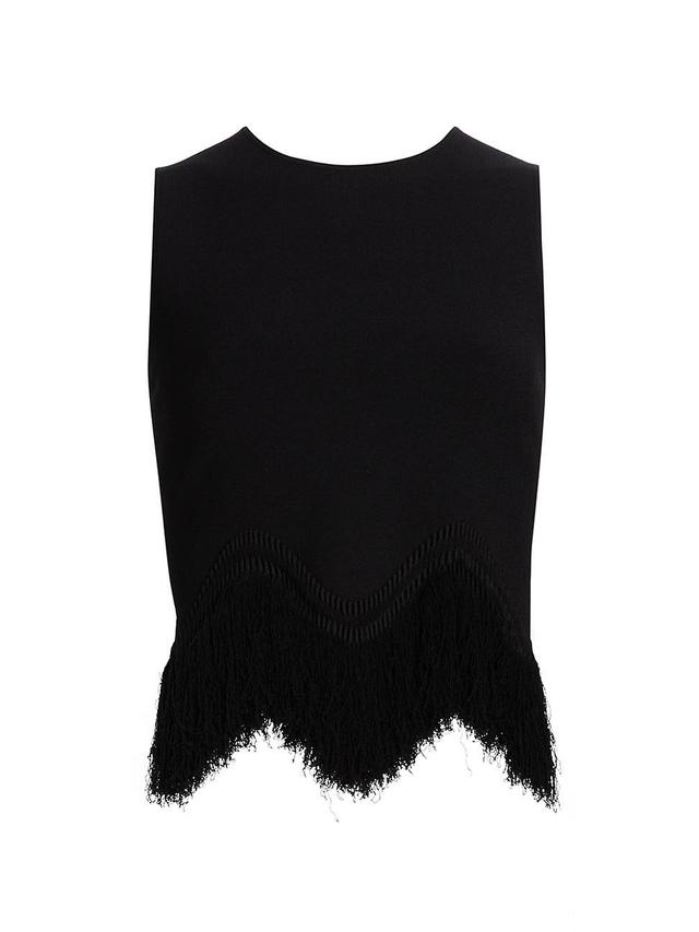 Womens Koa Fringe Knit Top Product Image