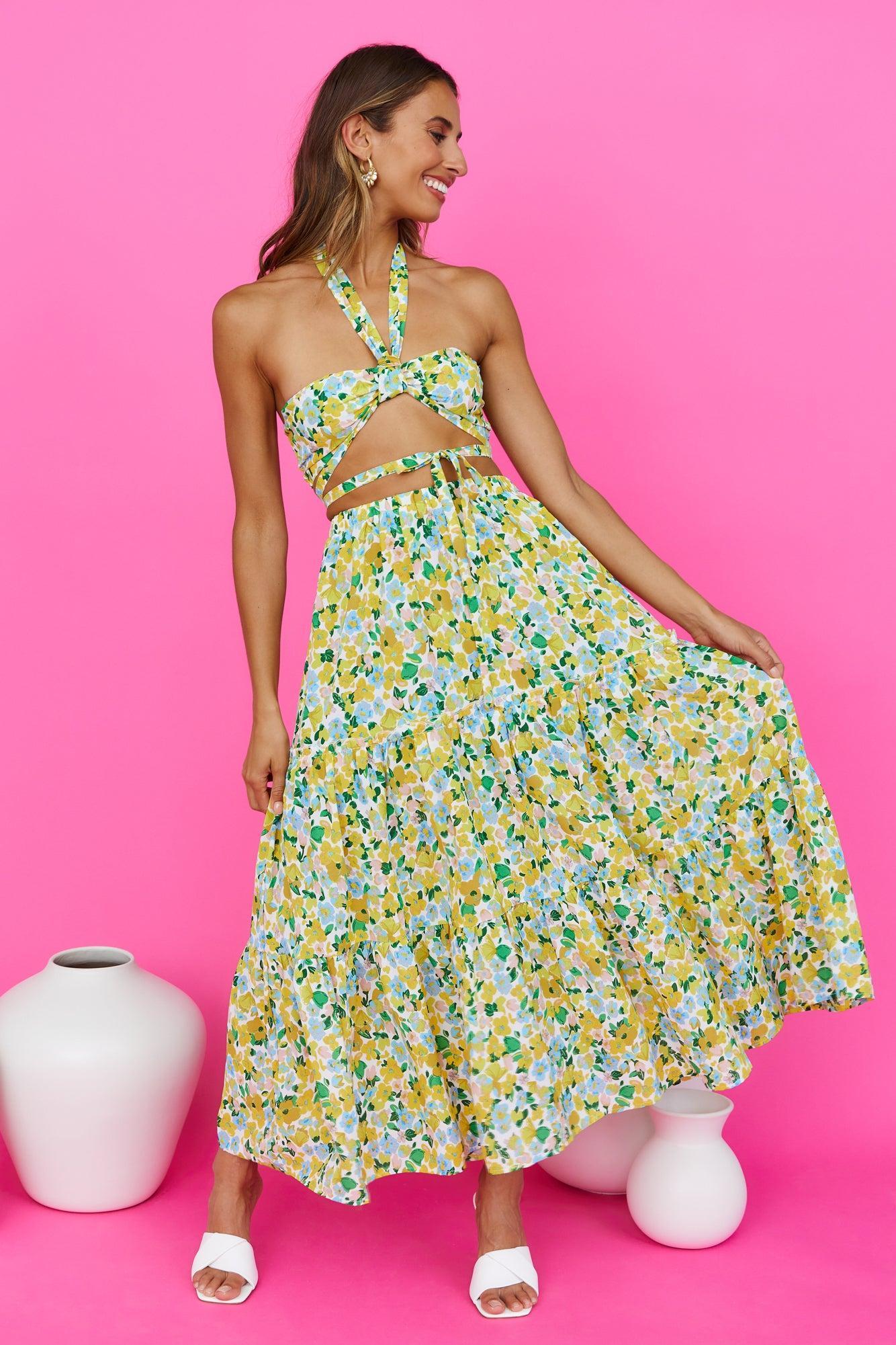 Heart Fluttering Maxi Skirt Product Image