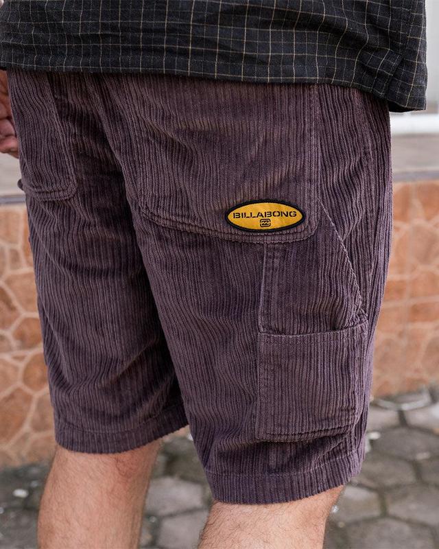 Bad Dog Workwear 21" Shorts - Plum Male Product Image