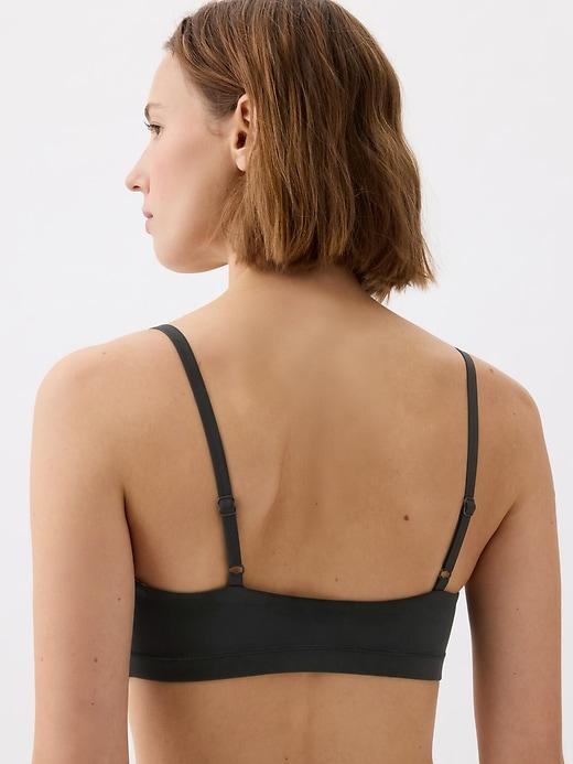 Satin Scoop Bralette Product Image