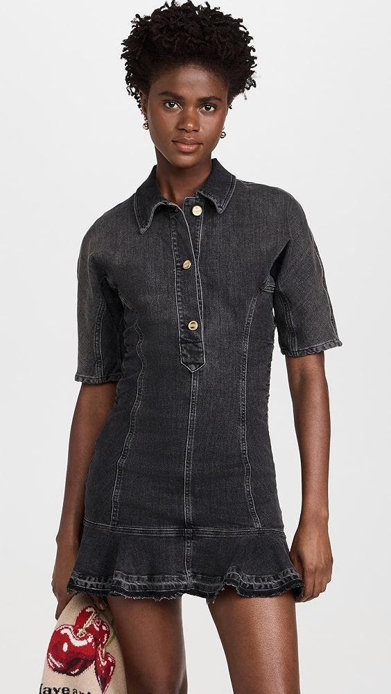 GANNI Tint Edge Denim Mini Dress | Shopbop Product Image