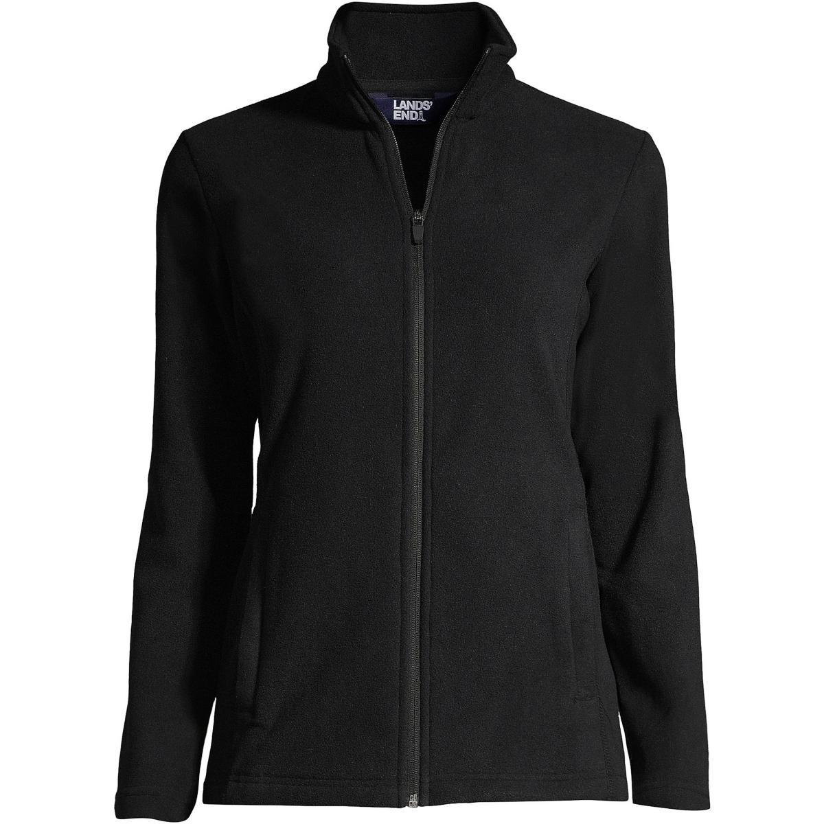 Petite Lands End Full Zip Fleece Jacket, Womens Product Image