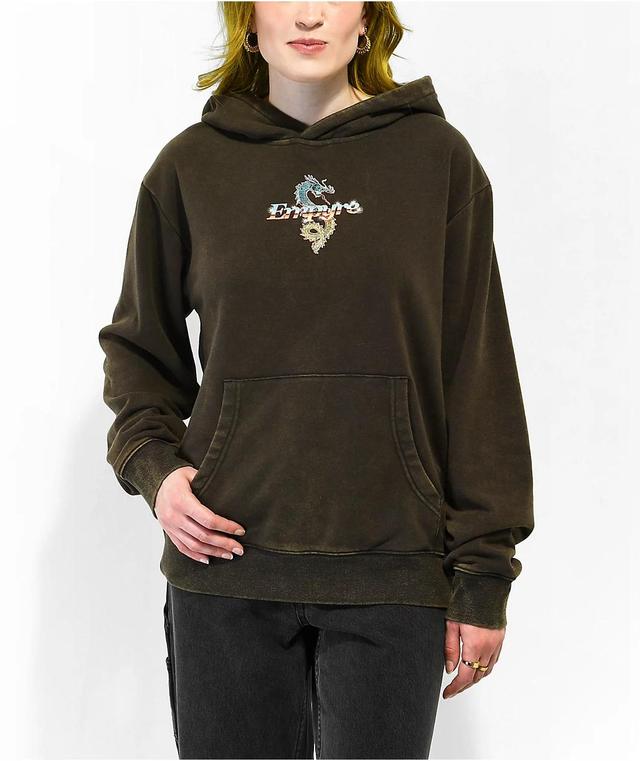 Empyre Laroso Dragon Black Wash Hoodie Product Image