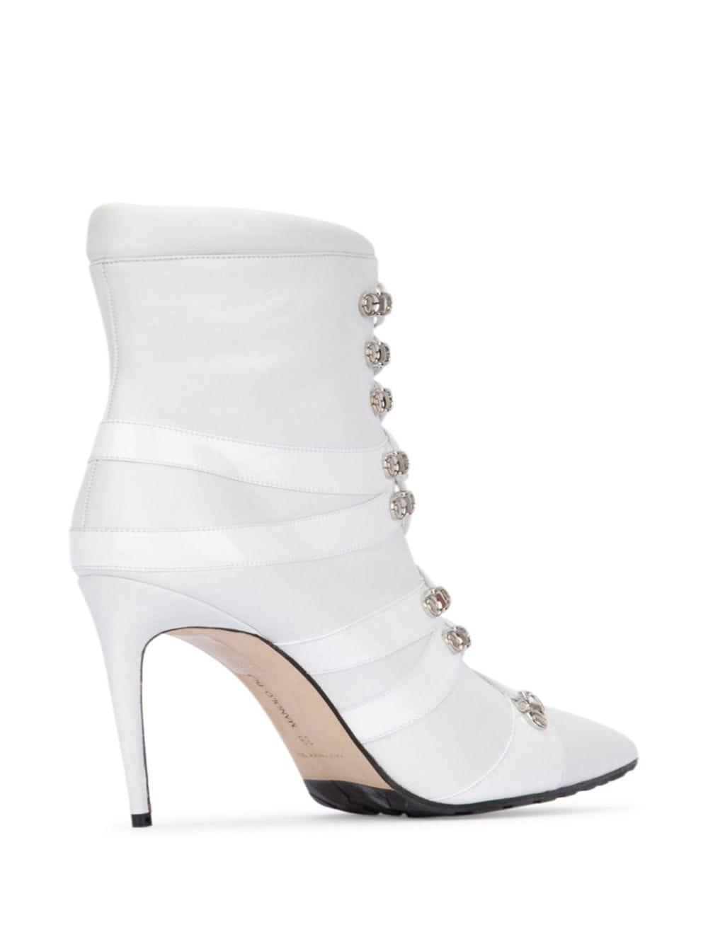 MANOLO BLAHNIK Boots In White Product Image