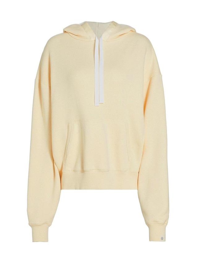 Womens Oversized Cotton-Blend Hoodie Product Image