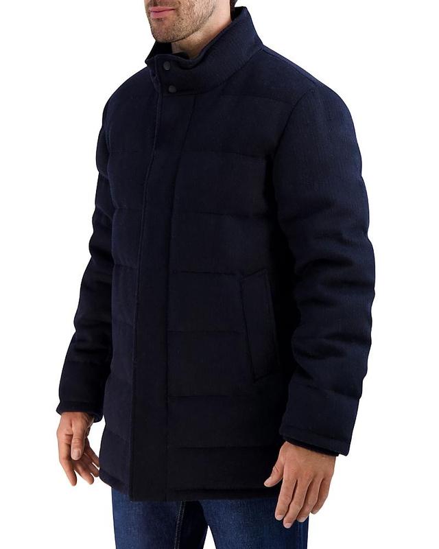 Cole Haan Padded Down Wool Blend Jacket Product Image