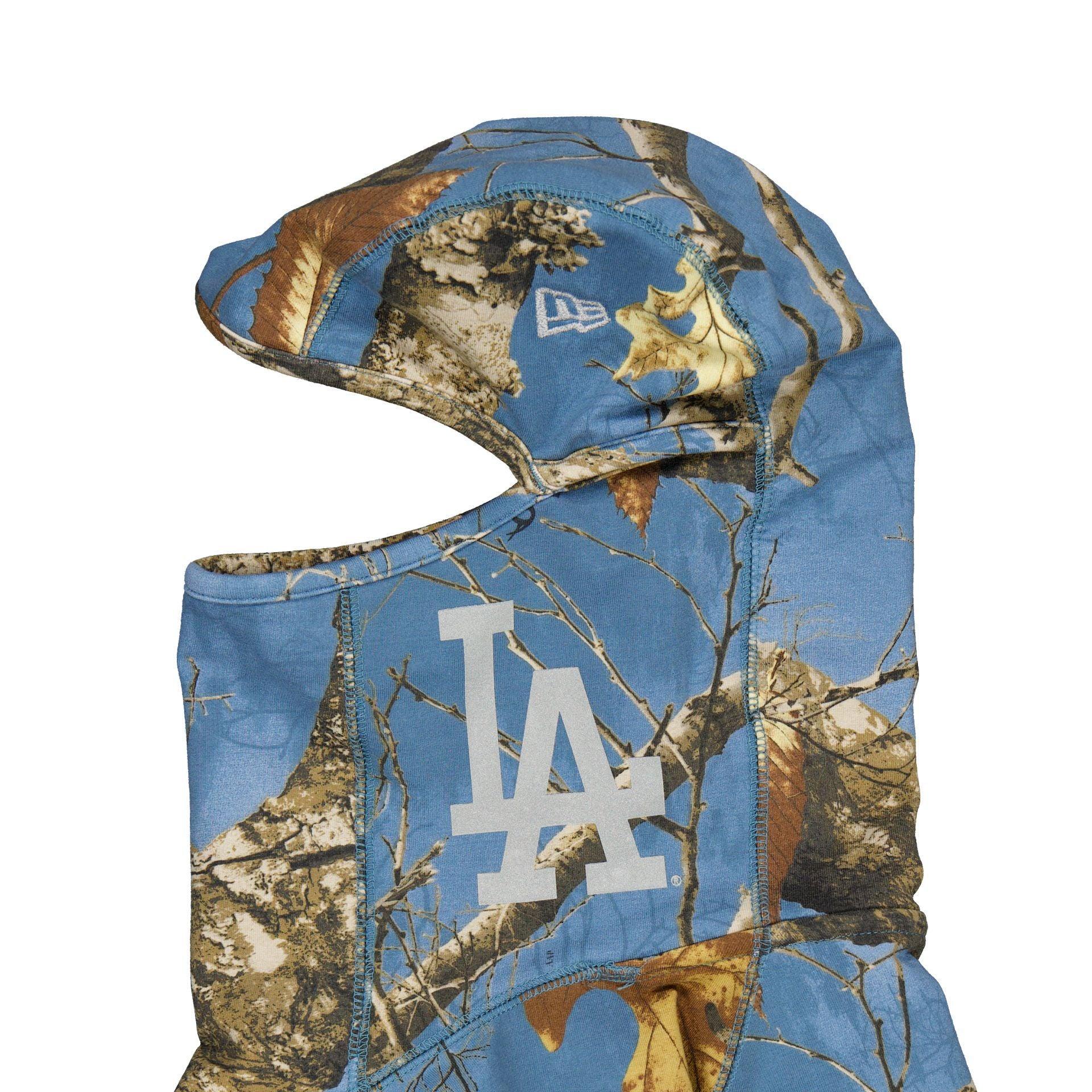 Los Angeles Dodgers Realtree Balaclava Hoodie Male Product Image