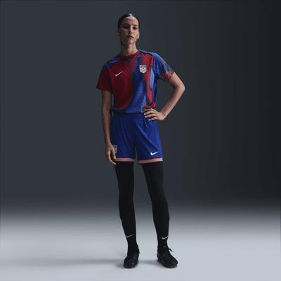 USMNT 2024 Match Home Women's Nike Dri-FIT ADV Soccer Shorts Product Image