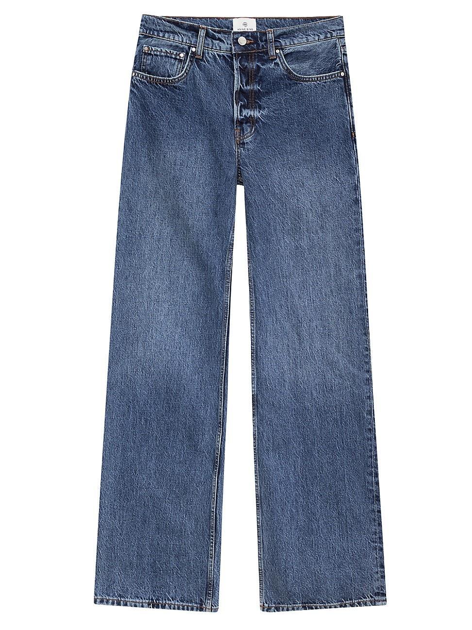 Womens Hugh Wide-Leg Jeans Product Image