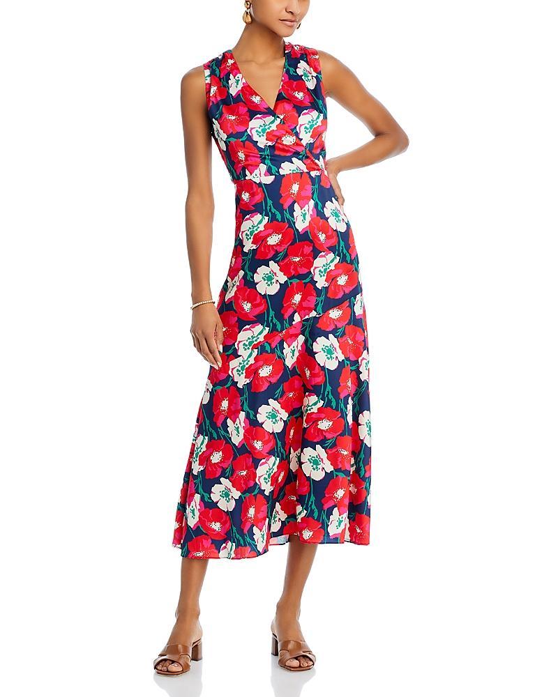 Sam Edelman Womens Floral Chiffon A-Line Dress Product Image