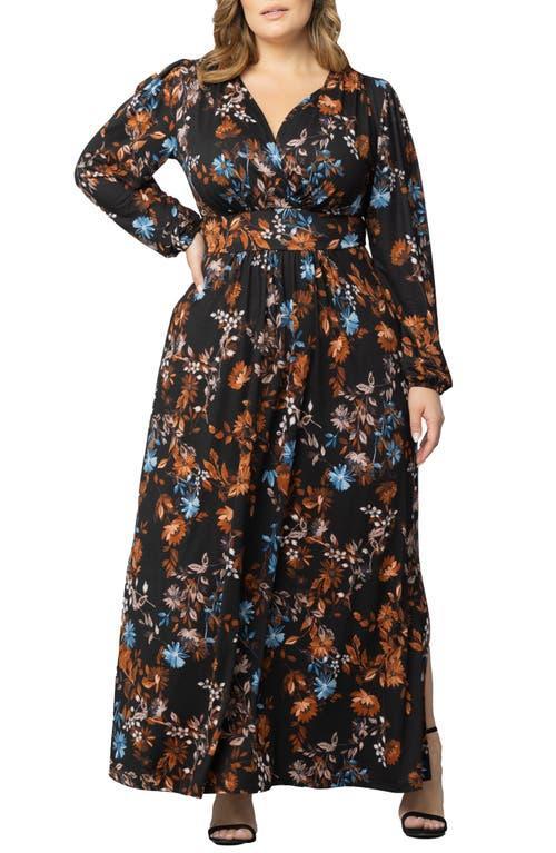 Kiyonna Kelsey Long Sleeve Maxi Dress Product Image