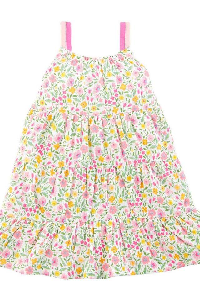 Summer Floral Tiered Dress Product Image