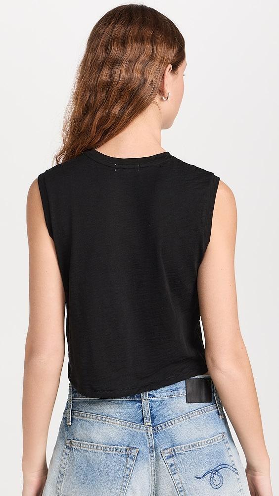 Goldie Sleeveless Crop Tee | Shopbop Product Image