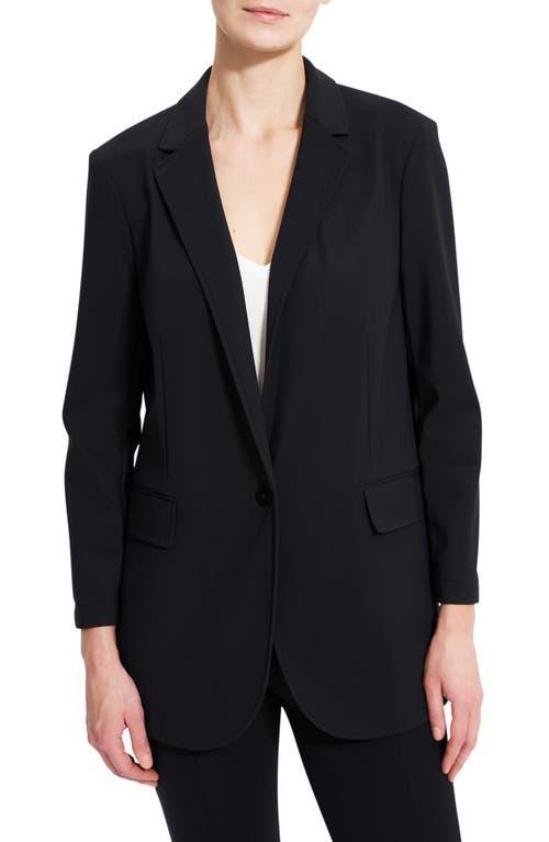 Theory Casual One-Button Blazer Product Image