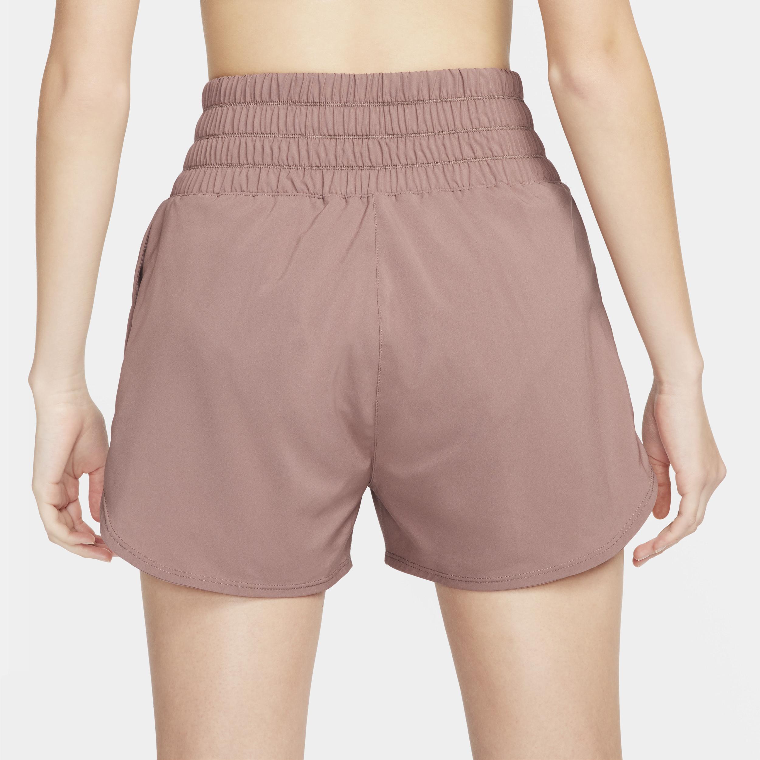 Nike Women's One Dri-FIT Ultra High-Waisted 3" Brief-Lined Shorts Product Image