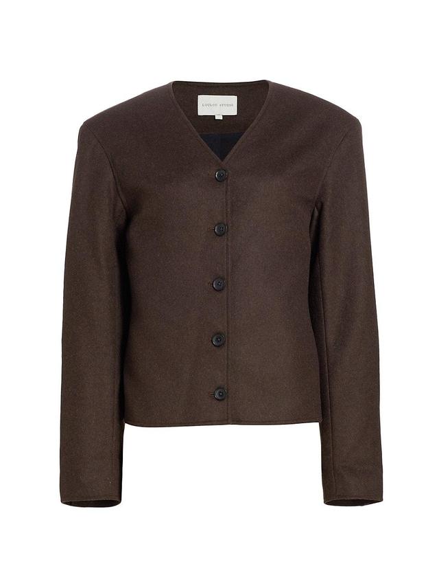 Womens Vega Wool-Blend Jacket Product Image