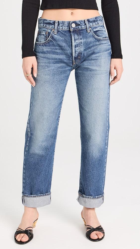 MOUSSY VINTAGE Foxwood Straight Jeans | Shopbop Product Image