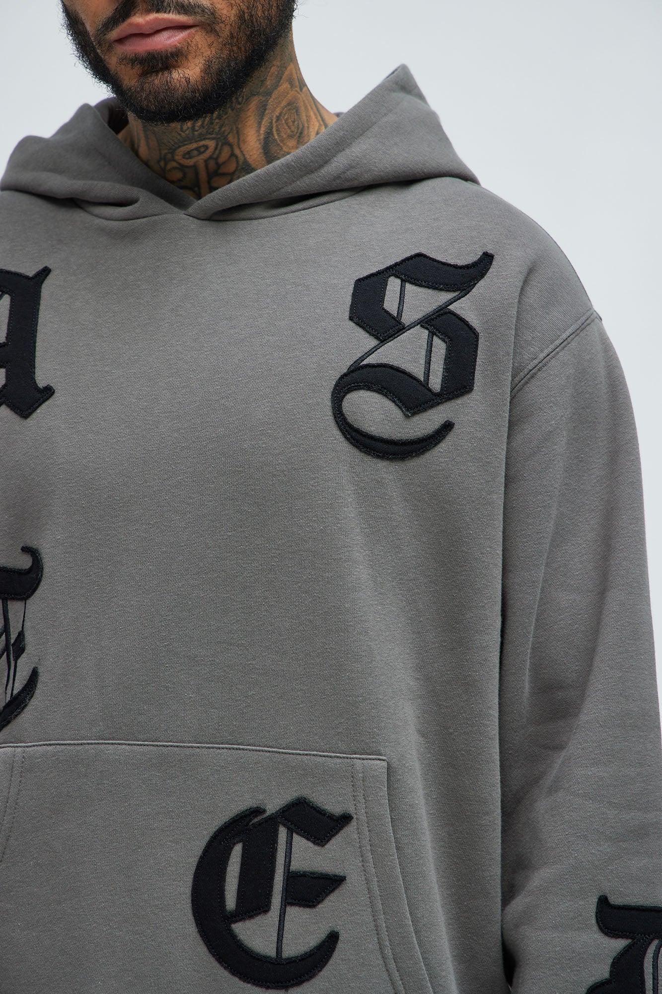 Tyson Wasted Youth Hoodie - Grey Product Image