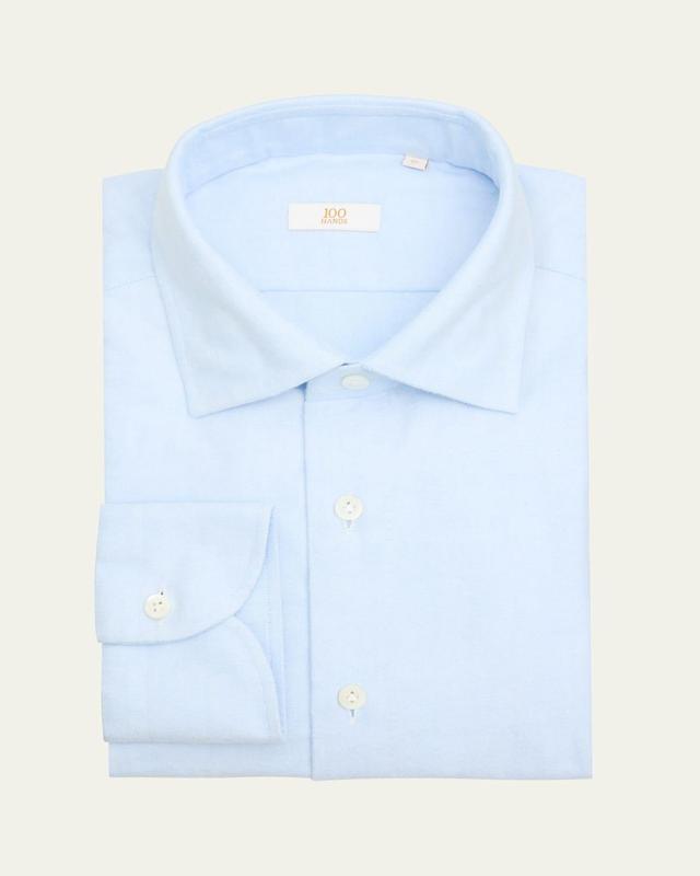 Mens Cotton Oxford Dress Shirt Product Image